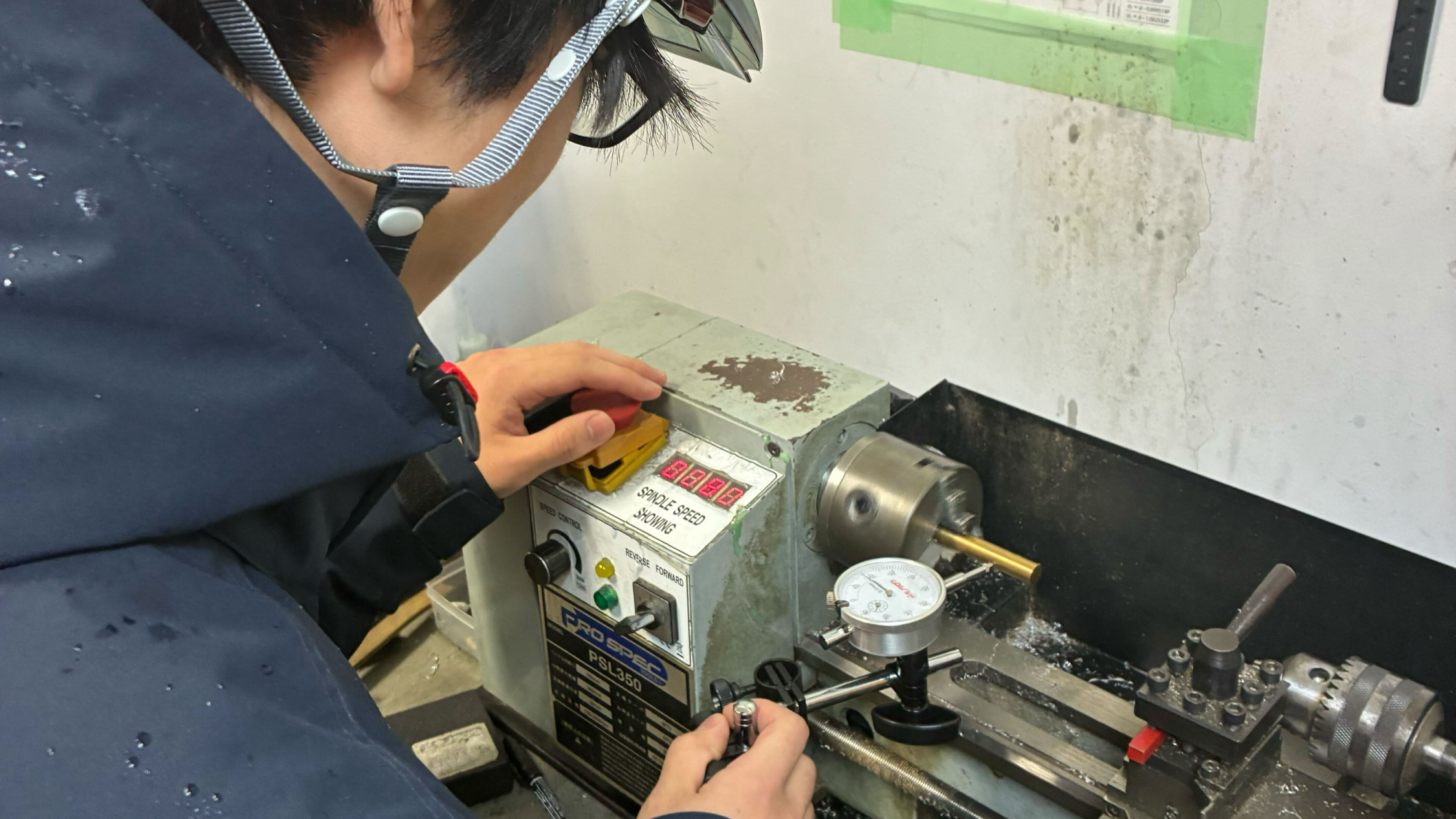 工作機械による加工